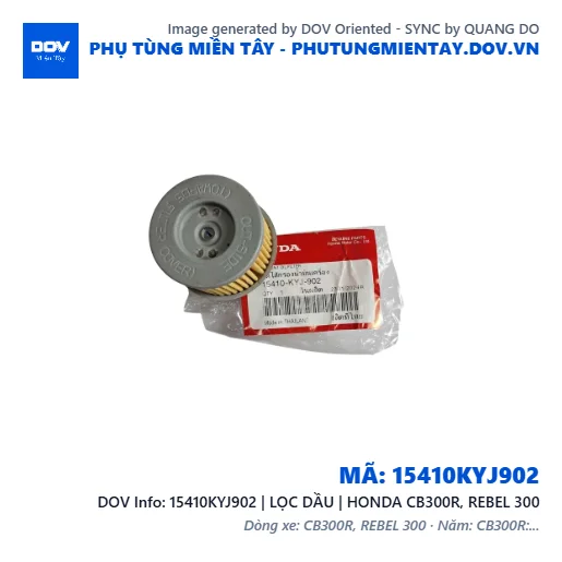 15410KYJ902 | LỌC DẦU | HONDA CB300R, REBEL 300 — 15410KYJ902