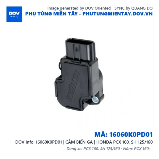 16060K0PD01 | CẢM BIẾN GA | HONDA PCX 160, SH 125/160 — 16060K0PD01