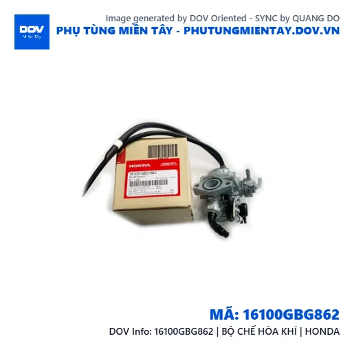 16100GBG862 | BỘ CHẾ HÒA KHÍ | HONDA — 16100GBG862