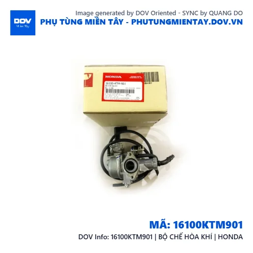 16100KTM901 | BỘ CHẾ HÒA KHÍ | HONDA  — 16100KTM901