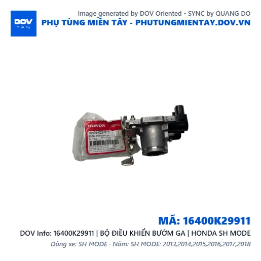 16400K29911 | BỘ ĐIỀU KHIỂN BƯỚM GA | HONDA SH MODE — 16400K29911