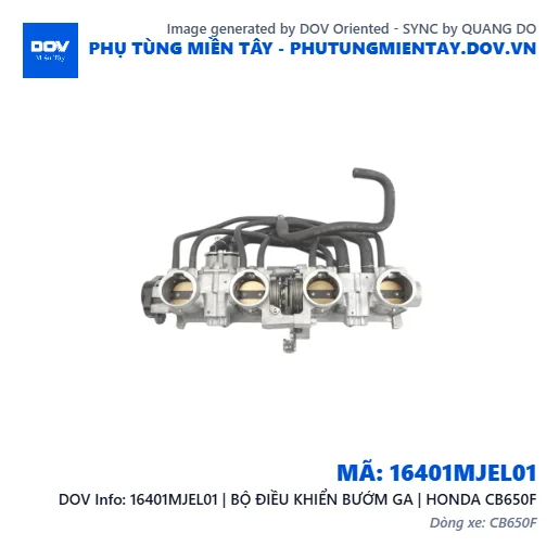 16401MJEL01 | BỘ ĐIỀU KHIỂN BƯỚM GA | HONDA CB650F — 16401MJEL01