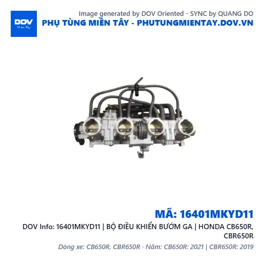 16401MKYD11 | BỘ ĐIỀU KHIỂN BƯỚM GA | HONDA CB650R, CBR650R — 16401MKYD11
