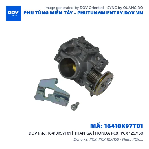 16410K97T01 | THÂN GA | HONDA PCX, PCX 125/150 — 16410K97T01
