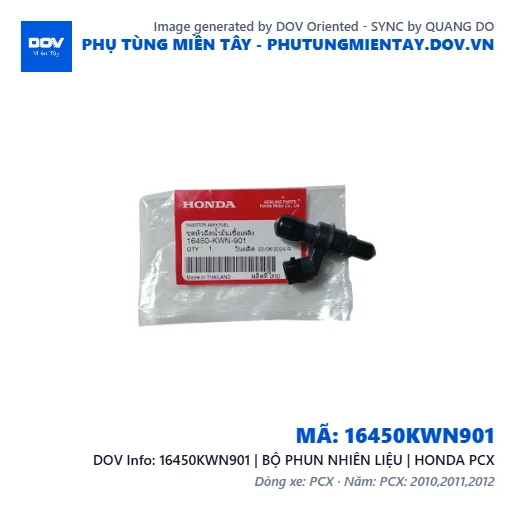 16450KWN901 | BỘ PHUN NHIÊN LIỆU | HONDA PCX — 16450KWN901