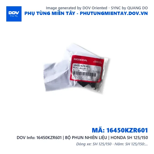 16450KZR601 | BỘ PHUN NHIÊN LIỆU | HONDA SH 125/150 — 16450KZR601