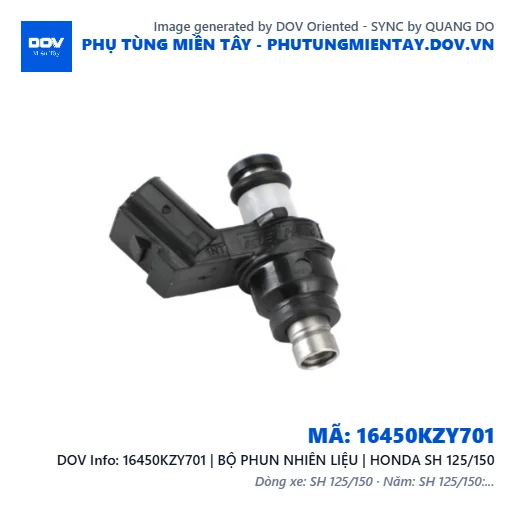 16450KZY701 | BỘ PHUN NHIÊN LIỆU | HONDA SH 125/150 — 16450KZY701