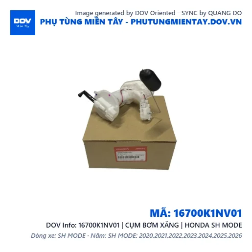 16700K1NV01 | CỤM BƠM XĂNG | HONDA SH MODE — 16700K1NV01