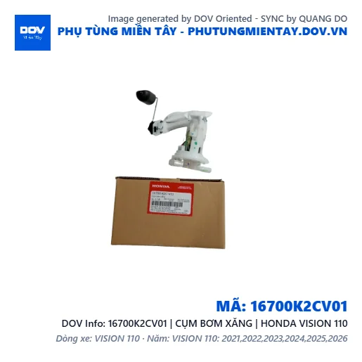 16700K2CV01 | CỤM BƠM XĂNG | HONDA VISION 110 — 16700K2CV01