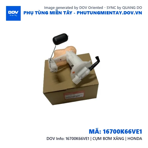 16700K66VE1 | CỤM BƠM XĂNG | HONDA — 16700K66VE1