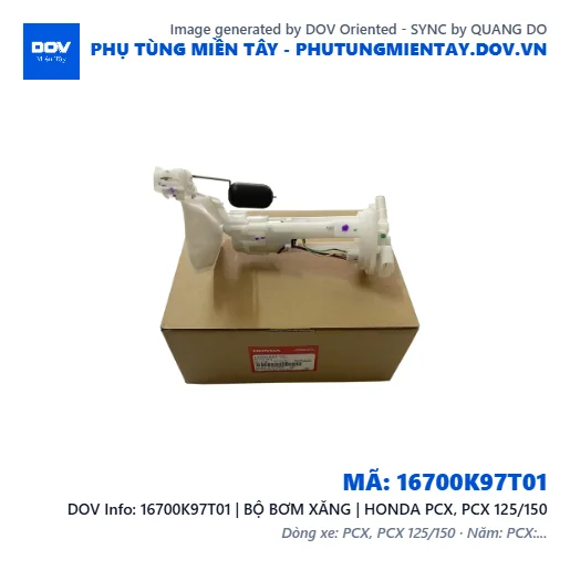 16700K97T01 | BỘ BƠM XĂNG | HONDA PCX, PCX 125/150 — 16700K97T01