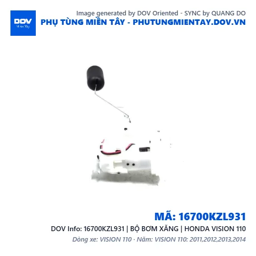 16700KZL931 | BỘ BƠM XĂNG | HONDA VISION 110 — 16700KZL931