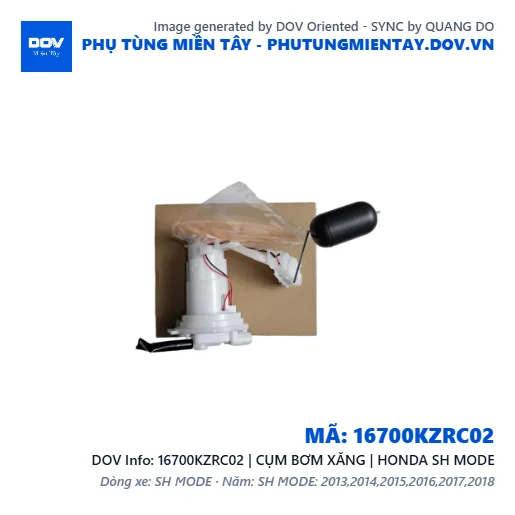 16700KZRC02 | CỤM BƠM XĂNG | HONDA SH MODE — 16700KZRC02