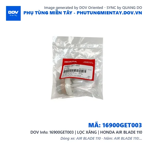 16900GET003 | LỌC XĂNG | HONDA AIR BLADE 110 — 16900GET003