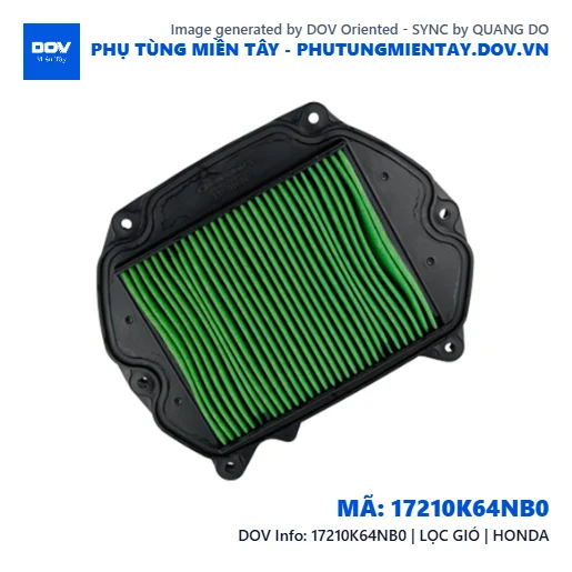 17210K64NB0 | LỌC GIÓ | HONDA — 17210K64NB0