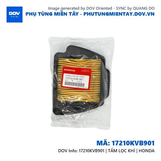 17210KVB901 | TẤM LỌC KHÍ | HONDA — 17210KVB901
