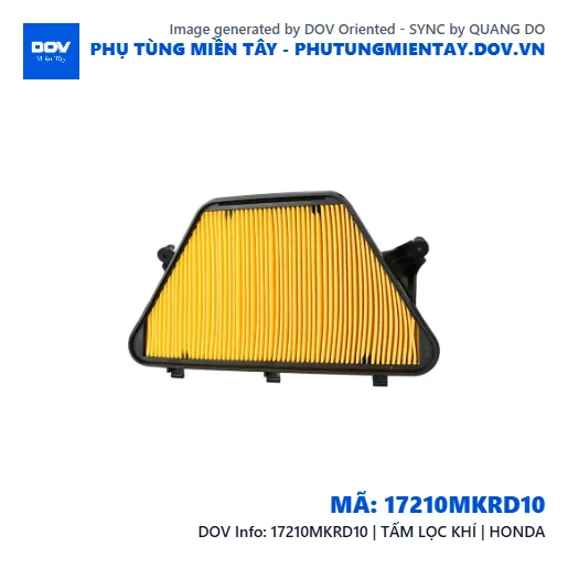 17210MKRD10 | TẤM LỌC KHÍ | HONDA — 17210MKRD10