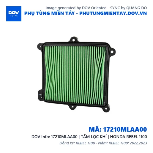 17210MLAA00 | TẤM LỌC KHÍ | HONDA REBEL 1100 — 17210MLAA00
