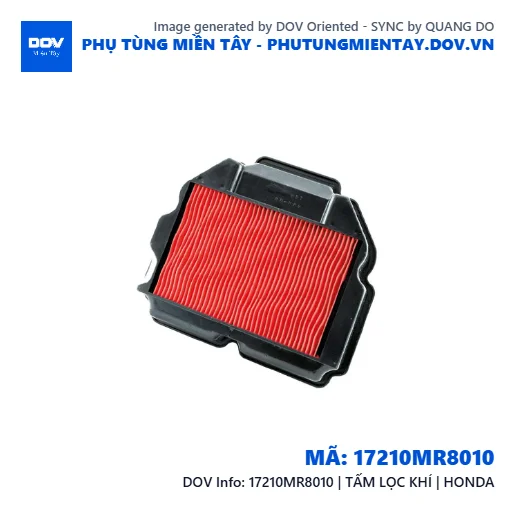 17210MR8010 | TẤM LỌC KHÍ | HONDA — 17210MR8010