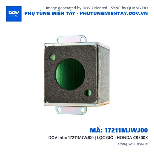 17211MJWJ00 | LỌC GIÓ | HONDA CB500X — 17211MJWJ00