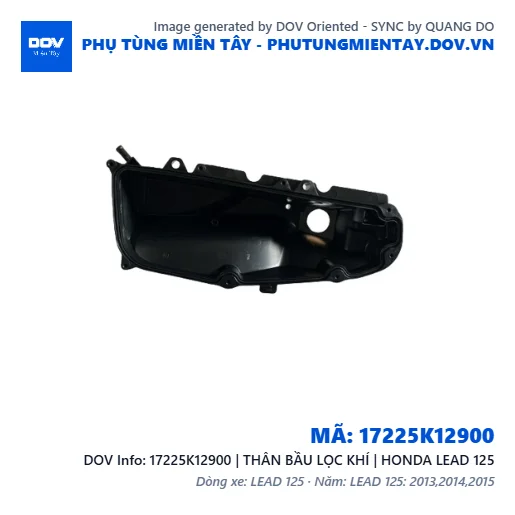 17225K12900 | THÂN BẦU LỌC KHÍ | HONDA LEAD 125 — 17225K12900