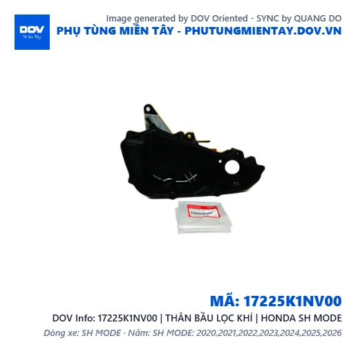 17225K1NV00 | THÂN BẦU LỌC KHÍ | HONDA SH MODE — 17225K1NV00