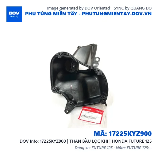 17225KYZ900 | THÂN BẦU LỌC KHÍ | HONDA FUTURE 125 — 17225KYZ900