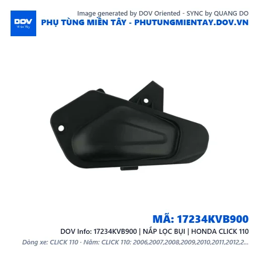 17234KVB900 | NẮP LỌC BỤI | HONDA CLICK 110 — 17234KVB900
