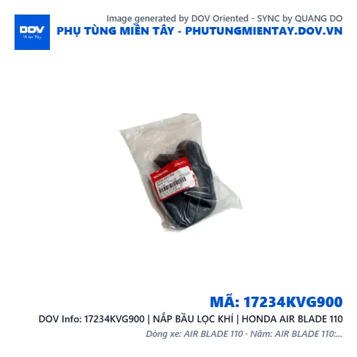 17234KVG900 | NẮP BẦU LỌC KHÍ | HONDA AIR BLADE 110 — 17234KVG900