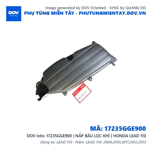 17235GGE900 | NẮP BẦU LỌC KHÍ | HONDA LEAD 110 — 17235GGE900