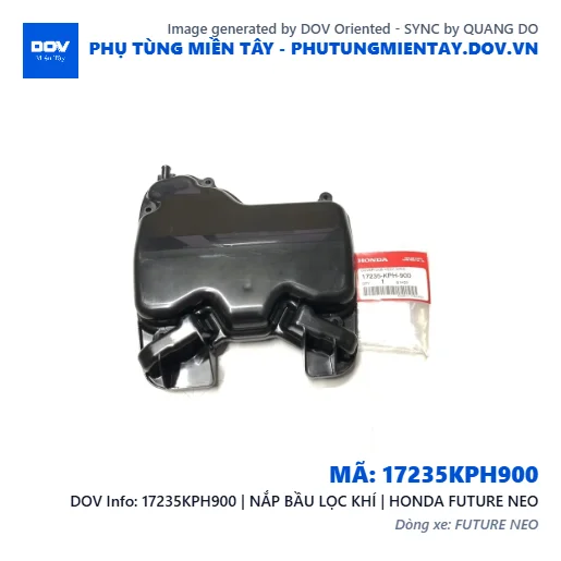17235KPH900 | NẮP BẦU LỌC KHÍ | HONDA FUTURE NEO — 17235KPH900