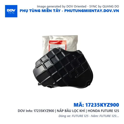 17235KYZ900 | NẮP BẦU LỌC KHÍ | HONDA FUTURE 125 — 17235KYZ900