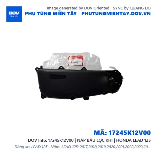 17245K12V00 | NẮP BẦU LỌC KHÍ | HONDA LEAD 125 — 17245K12V00