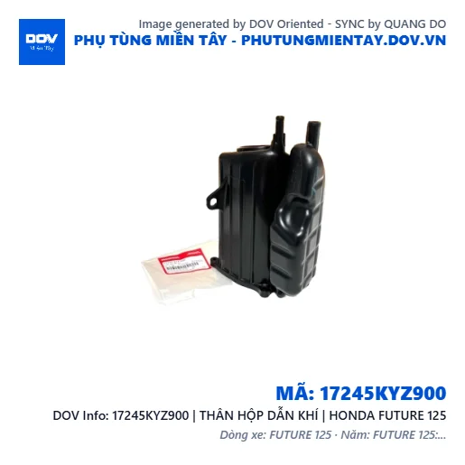 17245KYZ900 | THÂN HỘP DẪN KHÍ | HONDA FUTURE 125 — 17245KYZ900