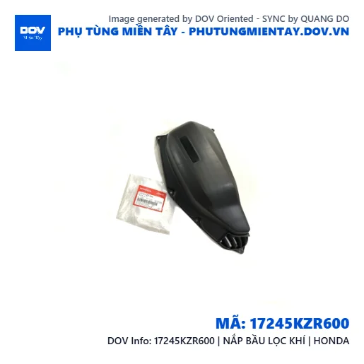 17245KZR600 | NẮP BẦU LỌC KHÍ | HONDA — 17245KZR600