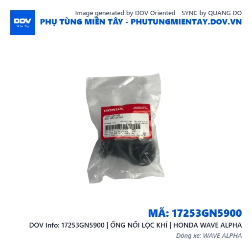 17253GN5900 | ỐNG NỐI LỌC KHÍ | HONDA WAVE ALPHA — 17253GN5900