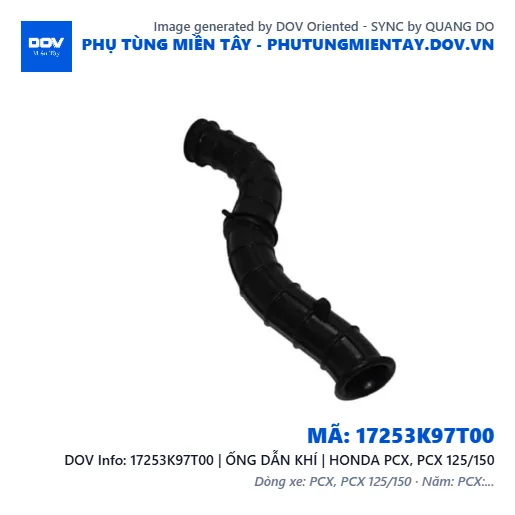 17253K97T00 | ỐNG DẪN KHÍ | HONDA PCX, PCX 125/150 — 17253K97T00