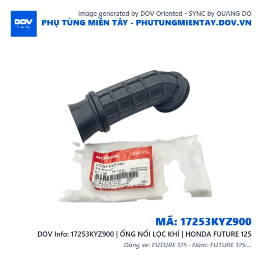 17253KYZ900 | ỐNG NỐI LỌC KHÍ | HONDA FUTURE 125 — 17253KYZ900