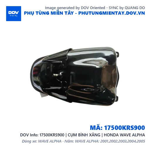 17500KRS900 | CỤM BÌNH XĂNG | HONDA WAVE ALPHA — 17500KRS900