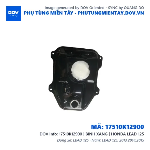 17510K12900 | BÌNH XĂNG | HONDA LEAD 125 — 17510K12900
