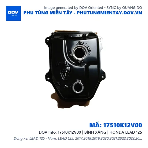 17510K12V00 | BÌNH XĂNG | HONDA LEAD 125 — 17510K12V00