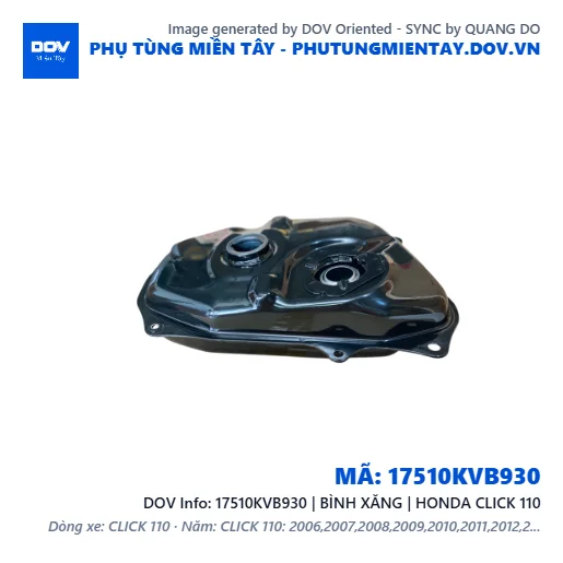 17510KVB930 | BÌNH XĂNG | HONDA CLICK 110 — 17510KVB930