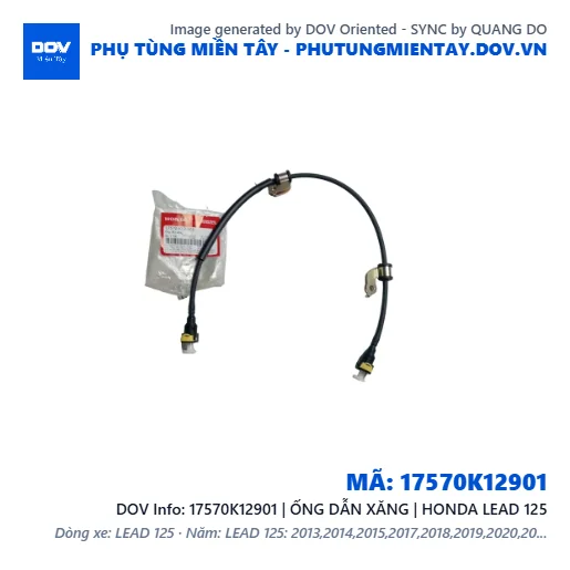 17570K12901 | ỐNG DẪN XĂNG | HONDA LEAD 125 — 17570K12901
