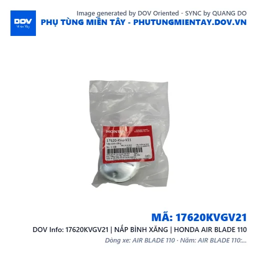 17620KVGV21 | NẮP BÌNH XĂNG | HONDA AIR BLADE 110 — 17620KVGV21
