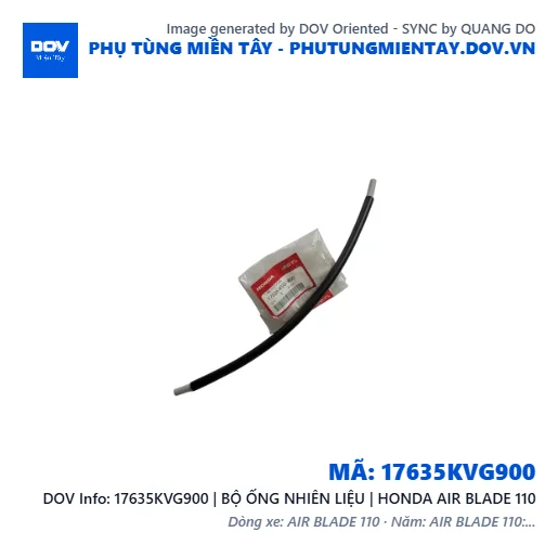 17635KVG900 | BỘ ỐNG NHIÊN LIỆU | HONDA AIR BLADE 110 — 17635KVG900