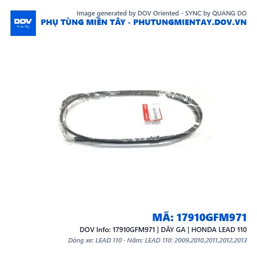 17910GFM971 | DÂY GA | HONDA LEAD 110 — 17910GFM971