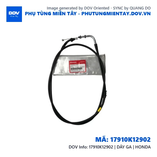 17910K12902 | DÂY GA | HONDA — 17910K12902