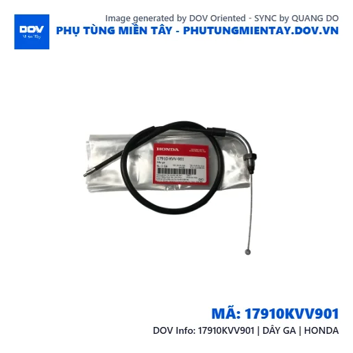 17910KVV901 | DÂY GA | HONDA  — 17910KVV901