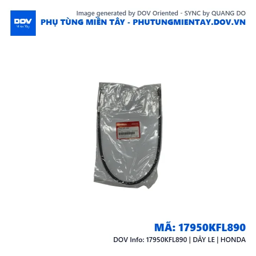 17950KFL890 | DÂY LE | HONDA  — 17950KFL890