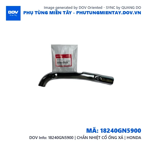 18240GN5900 | CHẮN NHIỆT CỔ ỐNG XẢ | HONDA — 18240GN5900